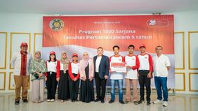 Yayasan JHL Merah Putih Kasih (JHL Foundation) menggelar kuliah umum dengan tema "Generasi Milenial dan Masa Depan Pertanian Indonesia" di Aula Suratman Fakultas Pertanian Universitas Sumatera Utara (USU), pada Kamis, 13 Maret 2025.