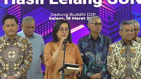 Menteri Keuangan (Menkeu) Sri Mulyani menyampaikan realisasi penyaluran tunjangan hari raya (THR) untuk para aparatur sipil negara (ASN) pusat mencapai 94,73 persen.