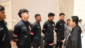 Ketua Umum PSSI, Erick Thohir, semakin optimis bahwa Timnas Indonesia U-17 siap berlaga di Piala Asia U-17 yang akan digelar di Arab Saudi pada April 2025.