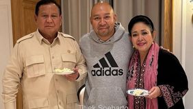 Didit merupakan putra dari Prabowo dan Titiek Soeharto. Mereka nampak bahagia