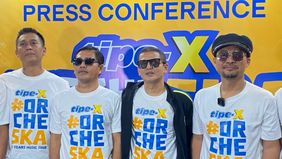Band ska legendaris Tipe-X bakal gelar tur konser bertajuk Orkeska yakni gabungan dari orkestra dan ska.