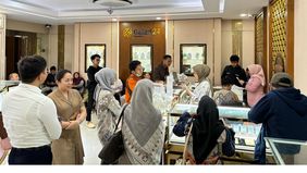 Harga emas buatan UBS dan Galeri24 di Pegadaian terpantau naik harga pada perdagangan, Minggu, 22 Februari 2026.