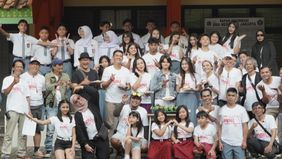 Abe Moree dan Nadya Ulya bakal bintangi series terbarunya yang mengusung kisah percintaan anak SMA berjudul MOU Love.
