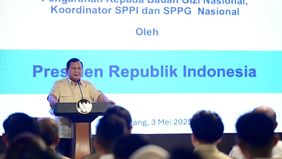 Presiden Prabowo Subianto menggelar rapat bersama jajaran Badan Gizi Nasional di kediaman pribadinya di Hambalang, Bogor, Jawa Barat, pada Sabtu 3 Mei 2025.