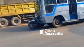 Akibat kecelakaan itu korban meninggal dunia akibat benturan cukup keras, korban mengalami luka parah pada bagian kepala, tangan dan kaki. Jenasah korban langsung dibawa ke RS Abdul Radjak Cileungsi. Kini kasus kecelakaan ini telah di tangani Unit Ga