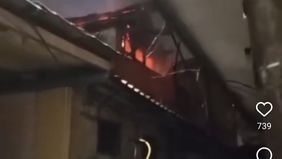 Peristiwa ini terjadi pada Senin malam