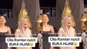 Aktris dan presenter Olla Ramlan kembali menjadi sorotan publik setelah penampilannya di pernikahan Luna Maya dan Maxime Bouttier menimbulkan spekulasi terkait keputusannya dalam berhijab. Dalam acara yang dihadiri oleh sejumlah selebritas ternama, O