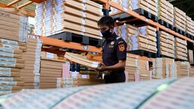 Bea Cukai Kudus mengamankan sebanyak 9,9 juta batang rokok ilegal dari 35 penindakan rokok ilegal di triwulan I tahun 2025.