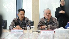 Penyitaan dilakukan beberapa kali