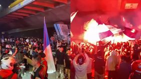 Kemenangan Persib Bandung di Liga 1 musim 2024/2025 disambut gegap gempita oleh puluhan ribu Bobotoh. Jumat, 9 Mei 2025 malam, lautan suporter tumpah ruah memenuhi jalan-jalan utama Kota Bandung dalam sebuah konvoi masif yang penuh semangat dan suka 