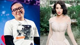 Beredar video Ari Lasso datang ke kondangan Luna Maya dengan wanita cantik, ternyata Dearly Joshua.