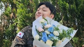 Lee Do Hyun aktor Korea Selatan berhasil menyelesaikan masa wajib militernya pada 13 Mei 2025.