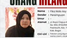 Semoga Fika segera ditemukan dalam keadaan sehat tanpa kurang apapun.