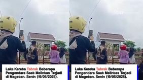 Breaking news! Terjadi Kecelakaan kereta api tepatnya di Barat Magetan. Infone awal diduga ada 2 kereta api mau lewat, baru 1 kereta lewat palang pintu sudah dibuka.
Saat orang-orang jalan kereta yangg satunya datang.
Info sementara korban meninggal 