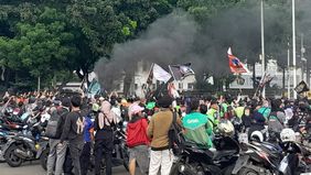 Ada lima tuntutan yang disuarakan para ojol 