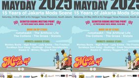 Sebelum acara utama dimulai, para penggemar skuter akan mengikuti konvoi dari titik kumpul yang berlokasi di Pintu Barat daya, Monas, Jakarta Pusat pada pukul 10.00 WIB. Konvoi ini menjadi bagian ikonik dari perayaan Mods Mayday setiap tahunnya diman