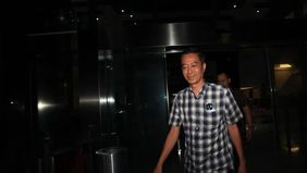 Ia meminta wartawan bertanya ke penyidik terkait materi pemeriksaan