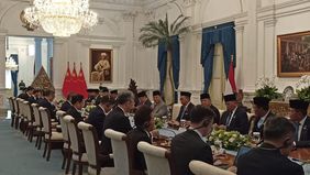 Presiden Republik Indonesia, Prabowo Subianto, menyambut hangat Perdana Menteri China, Li Qiang, beserta rombongan dalam pertemuan bilateral yang berlangsung di Istana Negara, Jakarta, Minggu, 25 Mei 2025.
