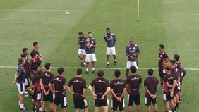 Sebanyak 22 pemain Tim Nasional (Timnas) Indonesia mulai menjalani pemusatan latihan (TC) perdana di Bali United Training Center, Sukawati, Kabupaten Gianyar, Senin 26 Mei 2025, dalam rangka persiapan menghadapi China. 