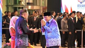 Presiden Republik Indonesia, Prabowo Subianto menghadiri gala dinner dalam rangka Konferensi Tingkat Tinggi (KTT) ke-46 ASEAN yang diselenggarakan Perdana Menteri (PM) Malaysia, Anwar Ibrahim selaku Ketua ASEAN 2025.