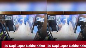 Menurut informasi awal, 20 orang narapidana itu kabur sekitar pukul 11:20 WIT.