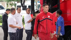 Bek Timnas Indonesia, Jay Idzes, mengungkapkan rasa terima kasih dan penghargaan atas undangan makan siang dari Presiden Prabowo Subianto di kediaman pribadinya, Jalan Kertanegara No. 4, Jakarta Selatan, Jumat, 6 Juni 2025.