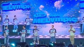 BTOB sukses menggelar acara fanCon di Jakarta bertajuk "3,2,1 Go! MELYmpic".