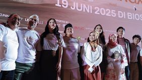 Baskara Mahendra akui deg-degan saat harus beradu akting dengan pemain China asli, karena terbentur bahasa Mandarin.