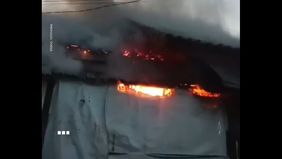 Peristiwa ini terjadi pada petang tadi.