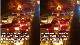 Akibatnya tidak ada korban jiwa dalam kejadian ini, namun peristiwa tersebut sempat mengganggu arus lalu lintas di sekitar lokasi. Sedangkan mobil yang terbakar sudah berhasil dipadamkan oleh petugas Damkar.