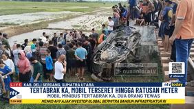 Sebuah kecelakaan maut terjadi di perlintasan kereta api tanpa palang pintu di Desa Suka Mandi Hulu, Kecamatan Bangun Purba, Kabupaten Deli Serdang, Sumatera Utara, Rabu, 11 Juni 2025 kemarin.