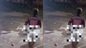 Seorang pria berinisial YT (27) terekam kamera CCTV melarikan diri tanpa mengenakan celana setelah gagal memperkosa seorang perempuan berinisial YPB (12) di Kabupaten Pohuwato, Gorontalo. 