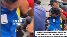 Videonya viral di sosial media. Pelaku sudah dilaporkan ke pihak berwajib.