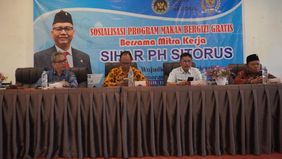 RR RI bersama mitra kerja Badan Gizi Nasional (BGN) menggelar sosialisasi program Makan Bergizi Gratis (MBG) untuk warga Gading Surabaya.