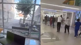 Suasana mencekam dan penuh kepanikan melanda Pusat Medis Soroka di Beersheba, Israel selatan, setelah fasilitas tersebut menjadi sasaran serangan rudal yang diluncurkan oleh Iran. Serangan yang terjadi mendadak itu membuat tenaga medis dan pasien ber