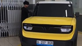 Unit VinFast VF3 Milik Andy Garna Telah Diperbaiki Dan Sudah Dikembalikan Kepada Pemiliknya.