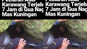Namun, salah satu dari mereka yakni Beti Lianawati (35) tidak bisa keluar dan terjebak dalam gua berdiameter sekitar 40 cm dengan kedalaman 3 meter. Menurut Indra, karena tubuh Beti yang cukup besar menyebabkan Beti terjebak di dalam gua.