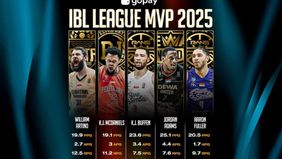 Lima pemain andalan dari berbagai klub resmi masuk dalam daftar kandidat peraih gelar IBL League MVP 2025.