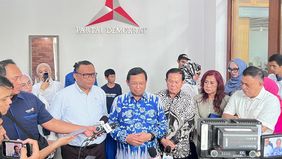 Kegiatan ini dihadiri Sekjen DPP Partai Demokrat Herman Khaeron dan Wakil Kepala BPJPH Afriansyah Noor 