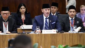 Menteri Koordinator Bidang Infrastruktur dan Pembangunan Kewilayahan, Agus Harimurti Yudhoyono (AHY), memaparkan tiga langkah konkret untuk mengatasi tantangan urbanisasi dan krisis iklim global dalam pidatonya di Forum Urbanisasi BRICS ke-4.