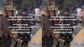 Insiden tidak menyenangkan dialami seorang pejalan kaki di kawasan Jelambar, Jakarta Barat, ketika ia nyaris ditabrak dan kemudian menjadi korban percobaan pemukulan oleh pengendara motor yang nekat melaju di atas trotoar.