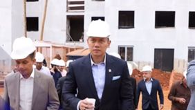 Menteri Koordinator Bidang Infrastruktur dan Pembangunan Kewilayahan, Agus Harimurti Yudhoyono (AHY) melakukan kunjungan langsung ke kawasan perumahan rakyat Minha Casa Minha Vida di Brasilia pada 24 Juni 2025.
