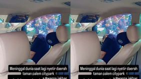 Seorang Pria Dikabarkan Meninggal Dunia saat sedang Nyetir di City Park Taman Palem, Senin(07/07) Plat Kendaraan B 2667 BBH.