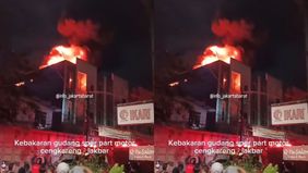 Hingga saat ini 13 unit dan 65 personel masih berupaya melokalisir perambatan api agar tidak meluas ke area sekitar.