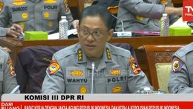 Usulan itu meningkat Rp 46,8 triliun atau 37 persen dibandingkan alokasi APBN Polri Tahun Anggaran 2025 yang sebesar Rp 126,6 triliun.