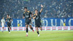 Dewa United berhasil menyamakan kedudukan melalui gol penalti