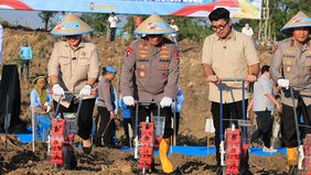 Dukungan Polri terhadap program ketahanan pangan sudah dilaksanakan sejak lama