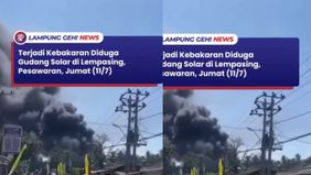 Salah satu warga mengatakan Adi mengatakan kebakaran itu terjadi sekitar pukul 12.00 WIB.