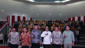 Badan Gizi Nasional (BGN) bersama anggota Komisi IX DPR RI melaksanakan kegiatan Sosialisasi Program Makan Bergizi Gratis (MBG) di Gedung Sekretaris Kabupaten Bogor, Jawa Barat, Kamis, 10 Juli 2025. 