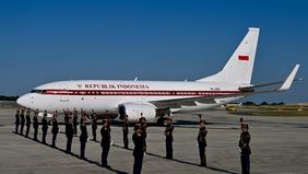 Presiden Republik Indonesia, Prabowo Subianto, tiba di Paris pada Minggu, 13 Juli 2025, pukul 18.35 waktu setempat, setelah menempuh penerbangan dari Brussel. Kepala Negara melanjutkan lawatannya usai menyelesaikan rangkaian agenda kerja di ibu kota 